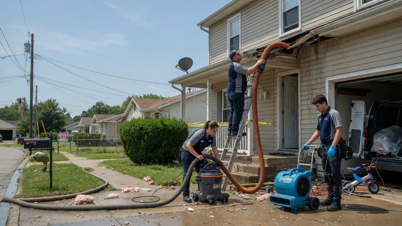 Water Damage Restoration in Churubusco, IN near me